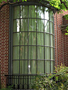 MOL10C - Dumbarton Oaks - Bent Glass - G town Wash, DC