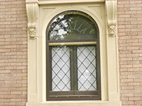 Stained and Leaded Glass Protection - HOL-B - Custom Color - Special Shape