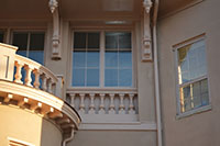 HOL-C V - Historic One Lite Vertical Double Panel - Vertical Meeting Rail - Clifton Mansion - Baltimore, MD