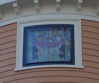 Stained and Leaded Glass Protection - MAOL-A with Invisible Clips - Bowed - Custom Color