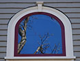 HOL-A - Historic One Lite Single Panel Inside Removable - Special Shape - Custom Color