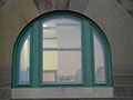 Oriel/Cottage Style Window, Monumental Allied One Lite Double Panel with Standard Clips - Old-Stoney - Frankfurt City Buildingg - Frankfurt, KY